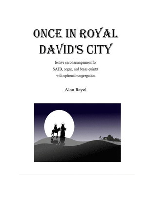 Book cover for Once in Royal David's City Instrumental Pack (organ, brass quintet, and optional congregation)
