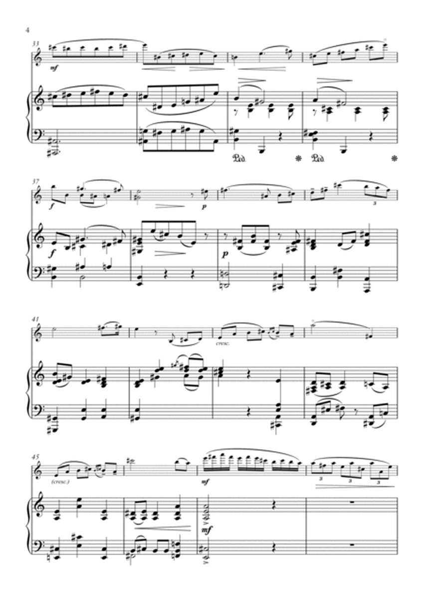 Ethel Barns - Valse Caprice for violin and piano (score and violin part)