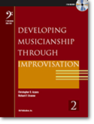 Book cover for Developing Musicianship through Improvisation, Book 2 - E-flat Instruments edition