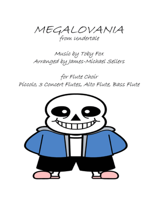 Book cover for MEGALOVANIA (from Undertale)