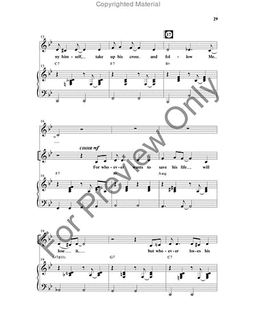 Back To The Cross - Choral Book image number null