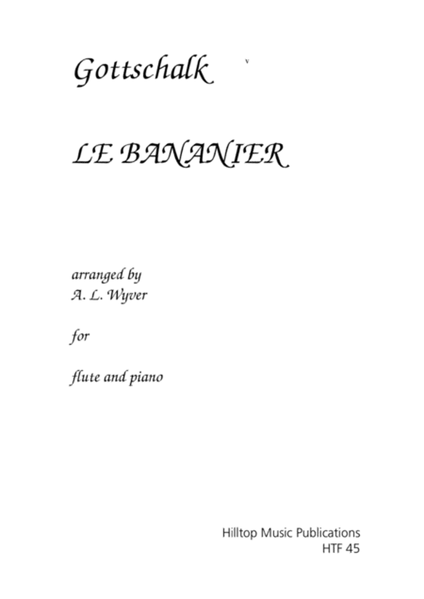 Le Bananier arr. flute and piano image number null