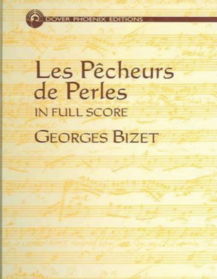 Book cover for Bizet - Pearl Fishers Full Score Hard Cover