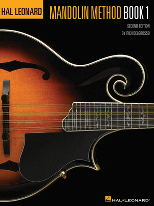 Book cover for Hal Leonard Mandolin Method – Book 1: Second Edition