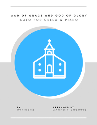 Book cover for God of Grace and God of Glory for Cello