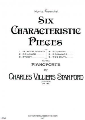 Book cover for Six characteristic pieces