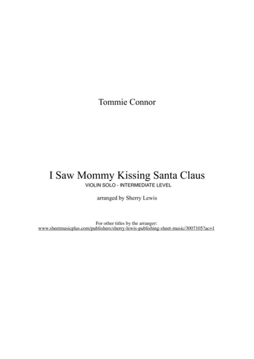 I Saw Mommy Kissing Santa Claus image number null