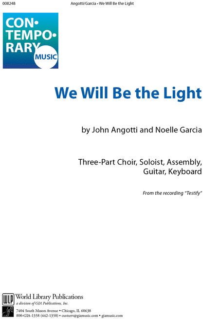 We Will Be the Light