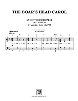 Book cover for The Boar's Head Carol