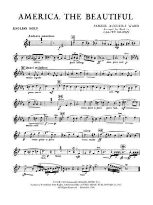 America the Beautiful: English Horn