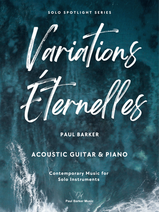 Book cover for Variations Eternelles (Acoustic Guitar & Piano)