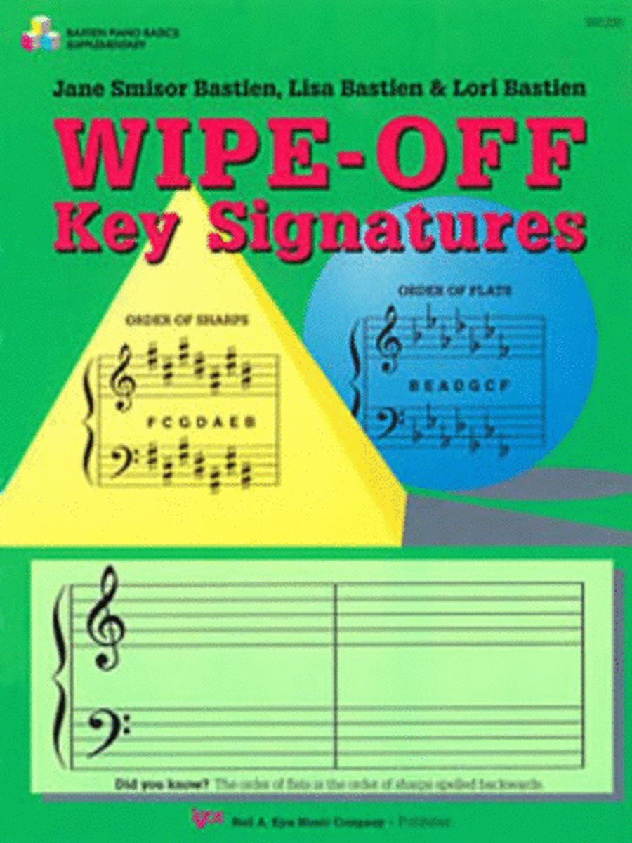 Wipe Off Key Signatures