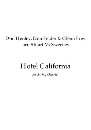 Book cover for Hotel California