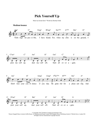 Book cover for Pick Yourself Up