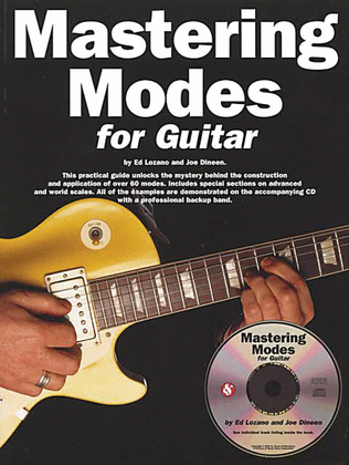 Book cover for Mastering Modes for Guitar