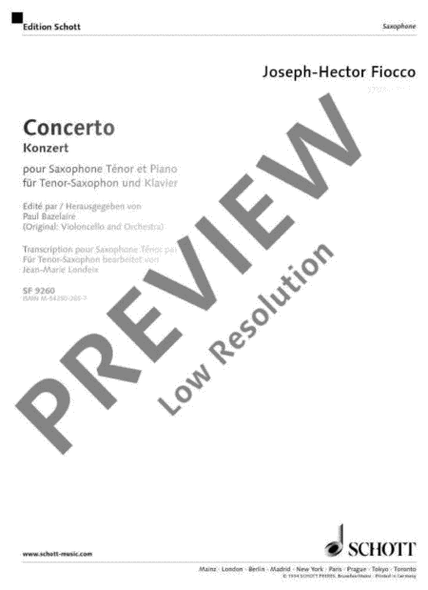 Concerto G major