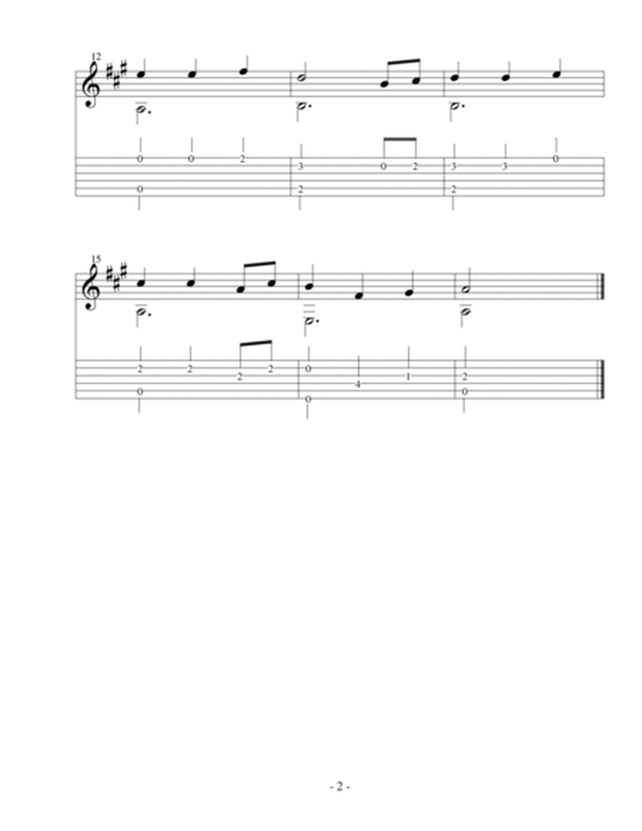 Easy Finger-Style Christmas (TAB)