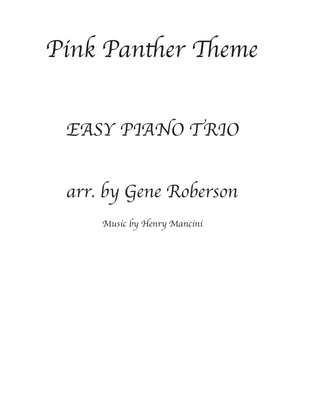 Book cover for The Pink Panther