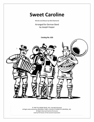 Book cover for Sweet Caroline