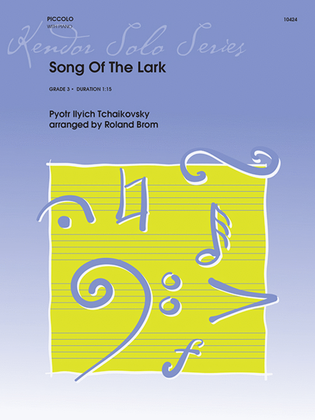Book cover for Song Of The Lark (from Album For The Young)
