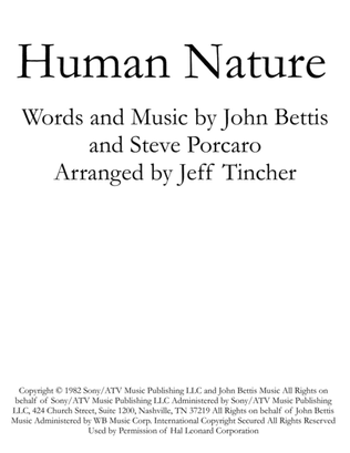 Book cover for Human Nature