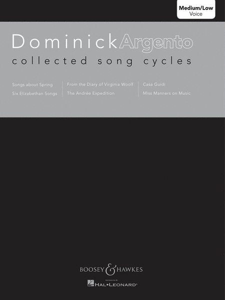 Dominick Argento - Collected Song Cycles
