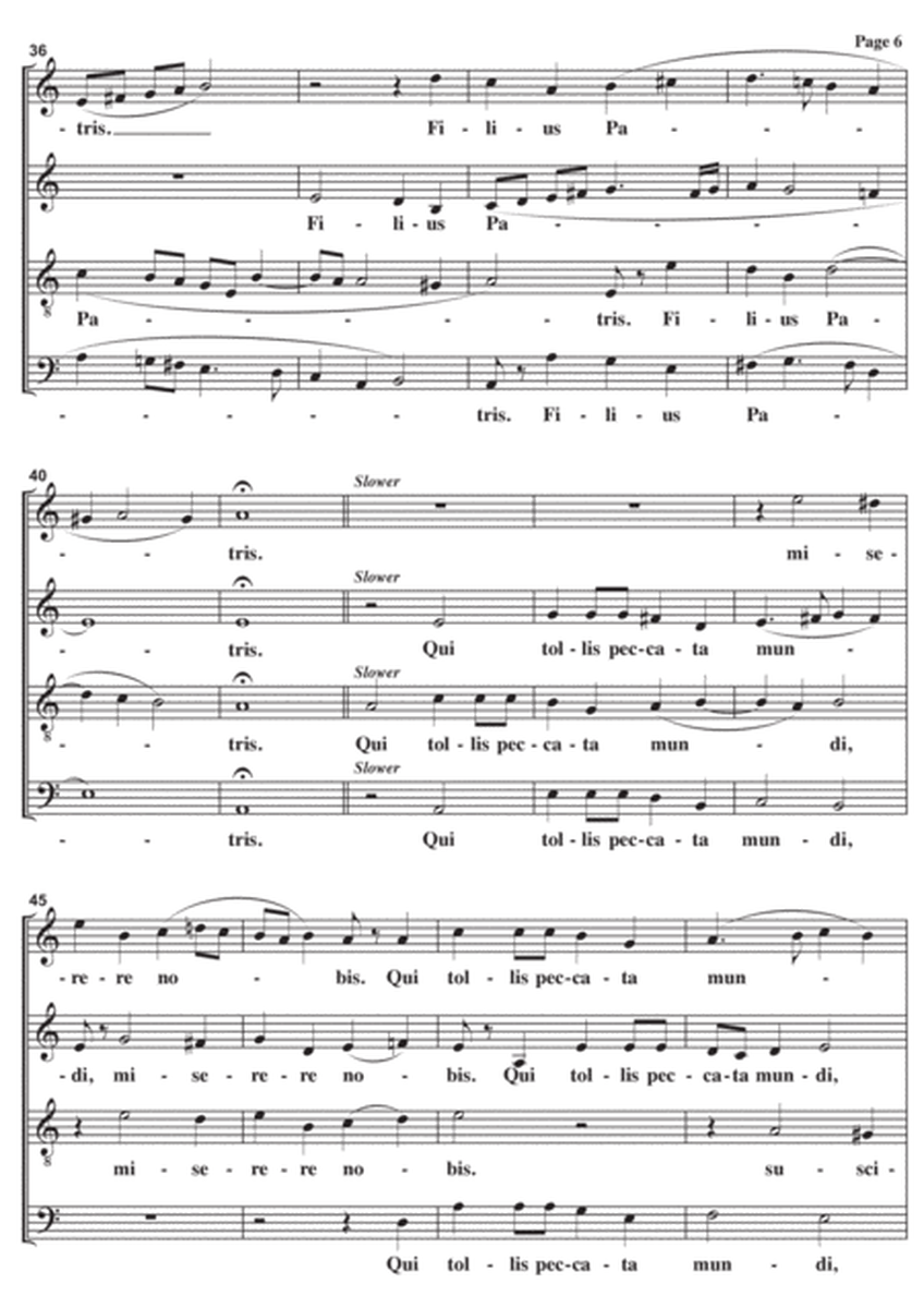 Missa O Magnum Mysterium (Victoria) A Cappella SATB image number null