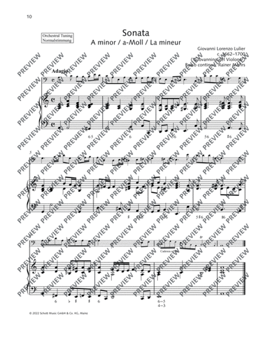 Sonata A minor