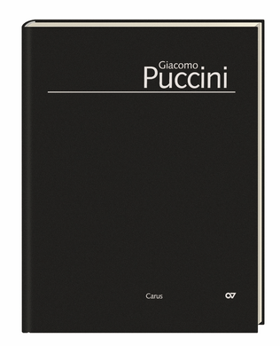 Book cover for Edizione Nazionale delle Opere di Giacomo Puccini. II. Instrumental music; 2.1 Works for organ: Sonate, Versetti, Marce (vol. II/2)