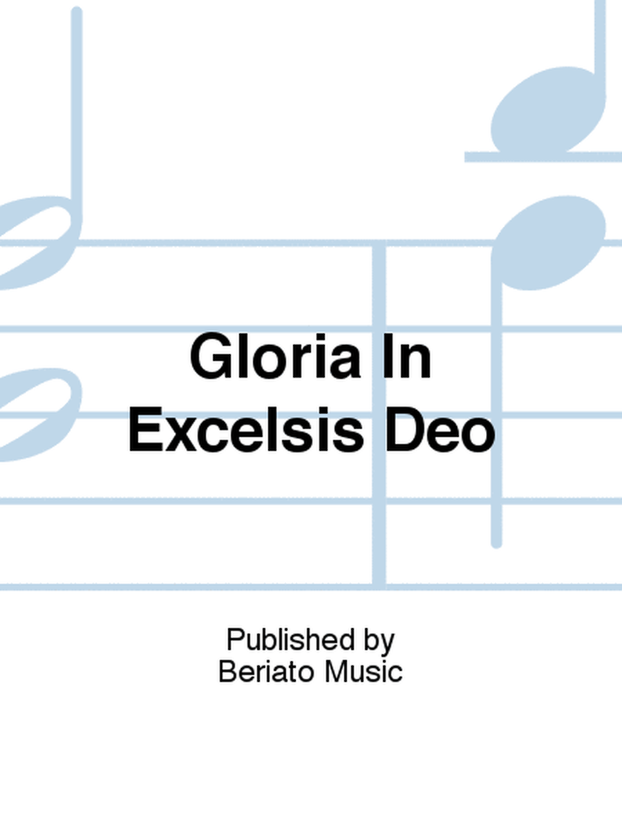 Gloria In Excelsis Deo