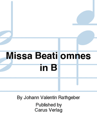 Missa Beati omnes in B