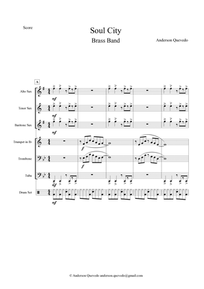 Soul City for Brass Band - Original Composition and Arrangement by Anderson Quevedo