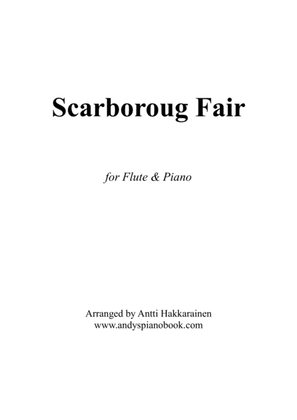 Book cover for Scarborough Fair - Flute & Piano