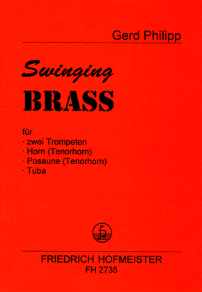 Book cover for Swinging Brass
