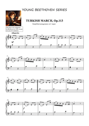 Book cover for Turkish March, Op.113 (Young Beethoven Series)