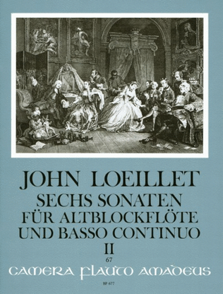 Book cover for 6 Sonatas op. 3/II II:4-6