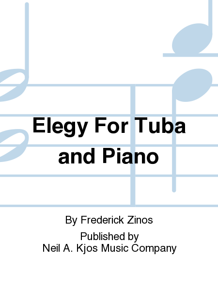 Elegy For Tuba And Piano