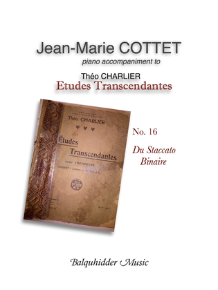 Book cover for Charlier Etude No. 16