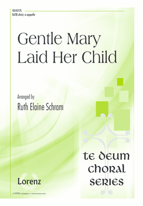 Book cover for Gentle Mary Laid Her Child