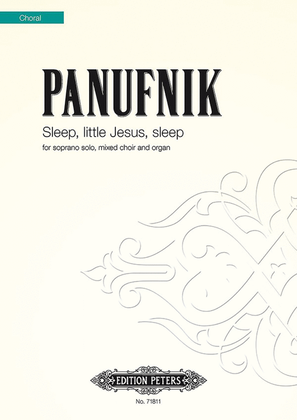 Book cover for Sleep, Little Jesus, Sleep