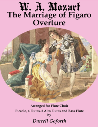 Book cover for The Mariage of Figaro for Flute Choir 1: Overture