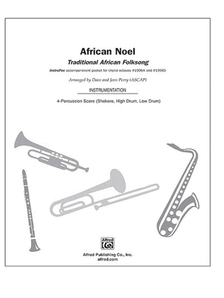 Book cover for African Noel