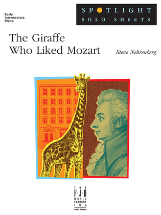 Book cover for The Giraffe Who Liked Mozart