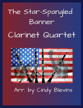 Book cover for The Star-Spangled Banner, Clarinet Quartet