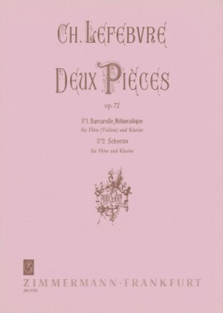 Deux Pieces Op. 72/1