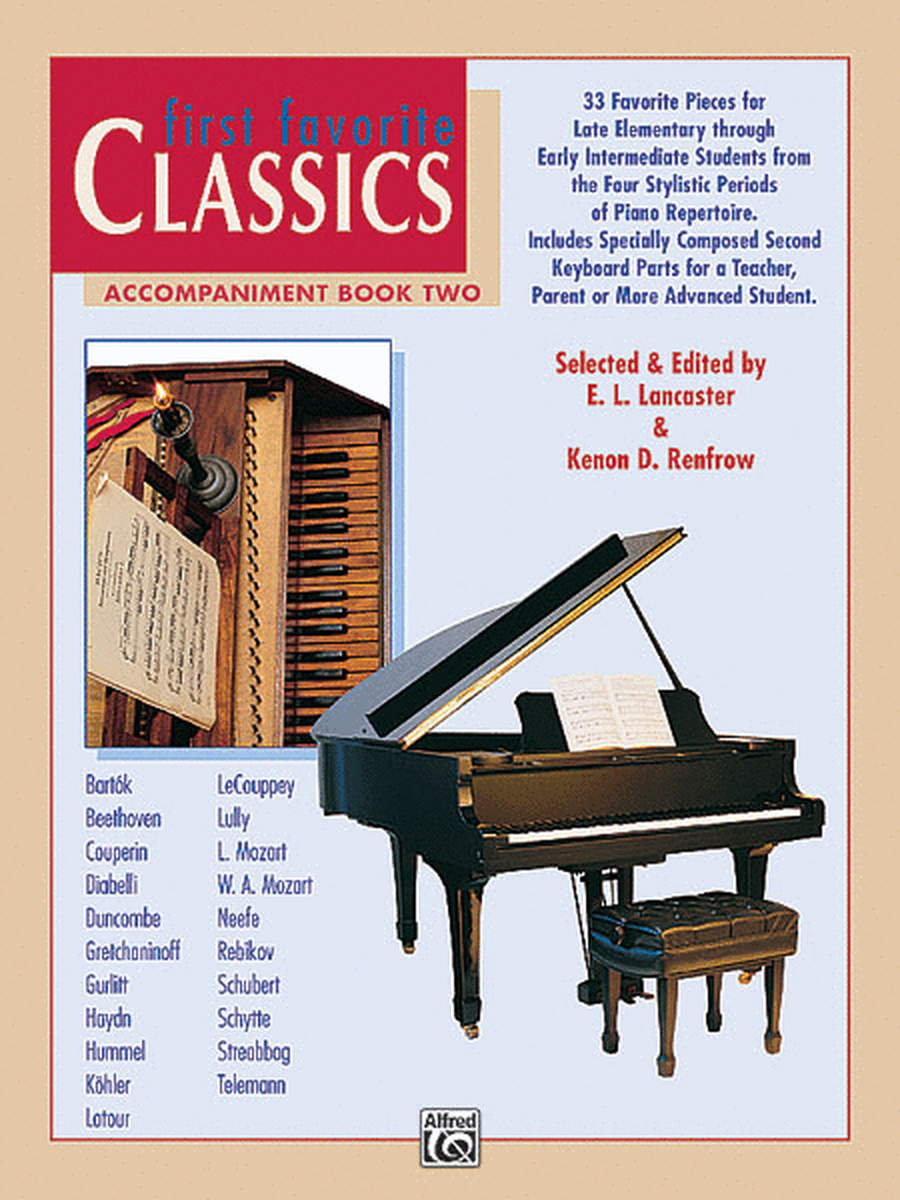 First Favorite Classics: Accompaniment, Book 2