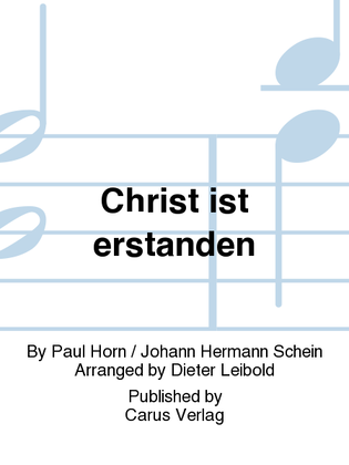 Christ is arisen (Christ ist erstanden)