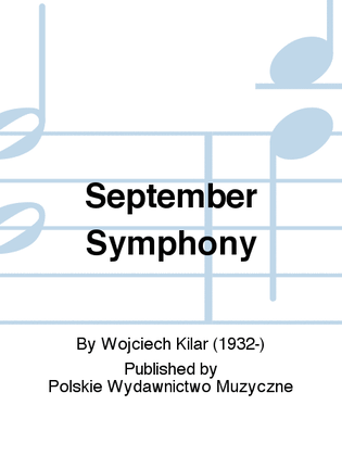 Book cover for September Symphony
