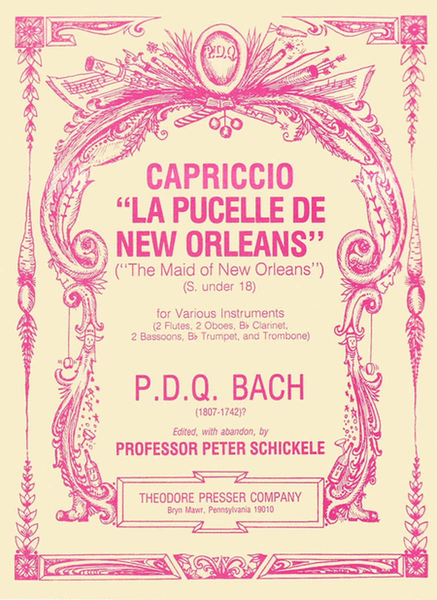 Capriccio "La Pucelle De New Orleans"