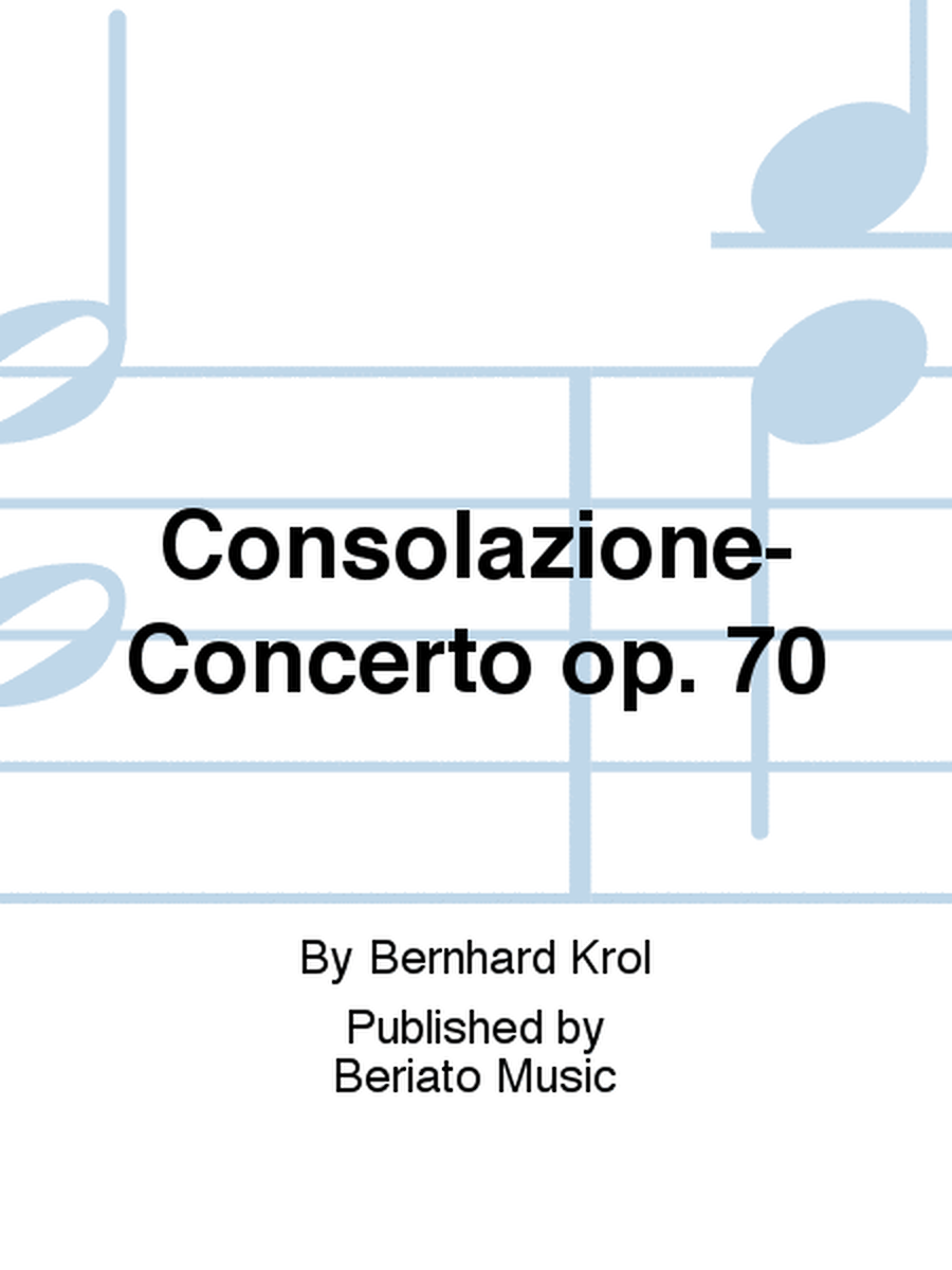 Consolazione-Concerto op. 70